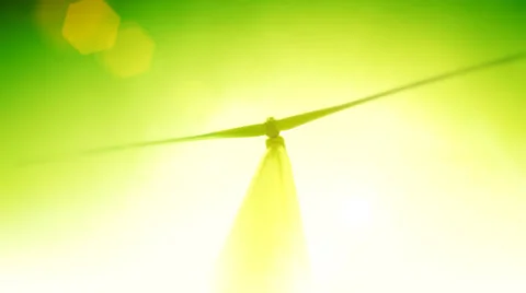 Wind energy cloud environment 7 Stock Footage 29859454