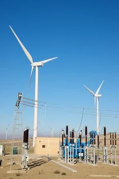 Wind Energy concept Stock Photos