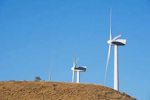 Wind energy concept Foto stock