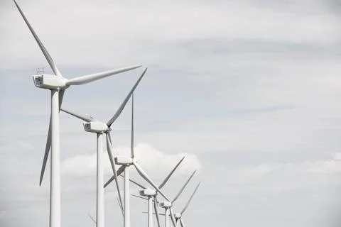 Wind energy concept 写真素材
