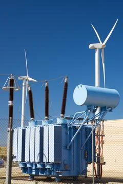 Wind Energy concept Stock Photos