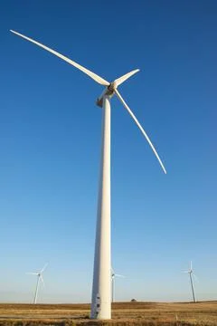 Wind energy concept Stock Photos
