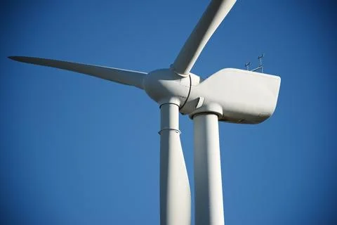 Wind energy concept Stock Photos