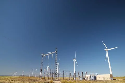 Wind Energy concept Stock Photos