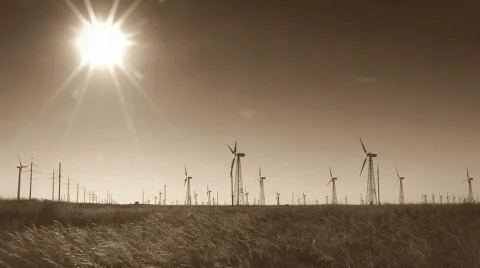 Wind energy Stock-Footage 831102