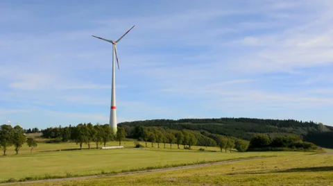 Wind Energy Stock Footage 30938423
