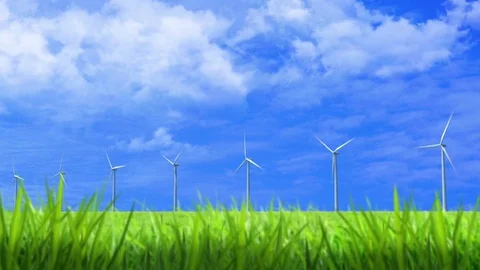 Wind energy Stock Footage 79840007