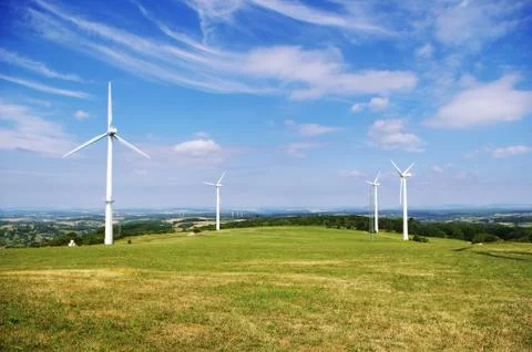 Wind energy Stock Photos