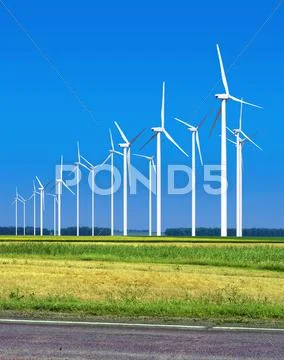 Wind energy Stock Photos