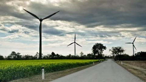 Wind energy Stock Photos