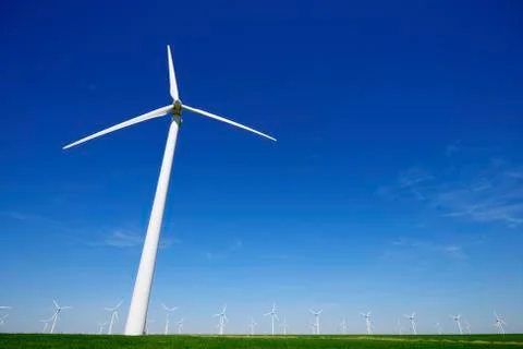 Wind energy Fotos de archivo