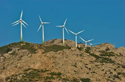 Wind energy Stock Photos