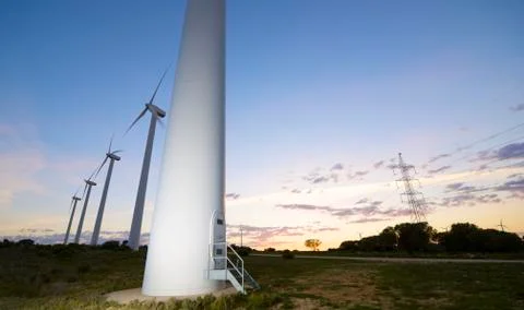 Wind energy Stock Photos