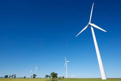 Wind energy Fotos de archivo