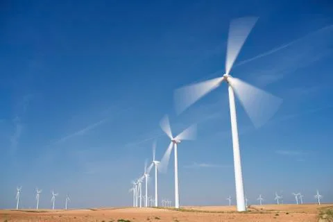 Wind energy Stock Photos
