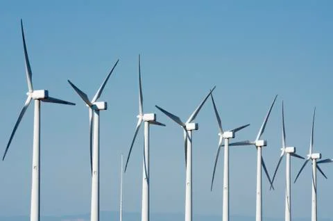 Wind energy Foto stock