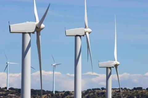 Wind energy Stock Photos