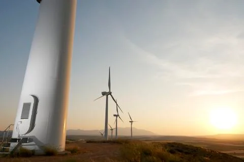 Wind energy Stock Photos