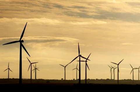Wind energy Stock Photos