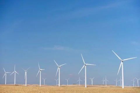 Wind energy 库存照片