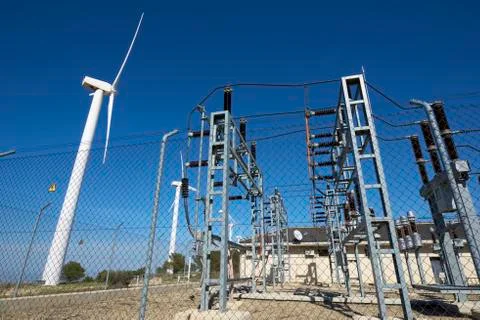 Wind energy 스톡 사진