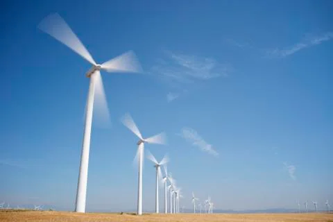 Wind energy Foto stock