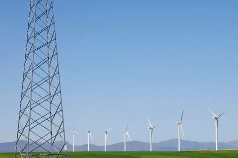 Wind energy Stock Photos
