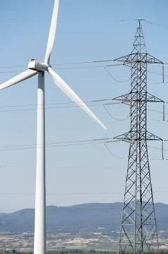 Wind energy Fotos de archivo