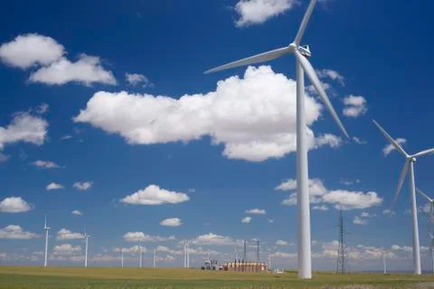 Wind energy Foto stock