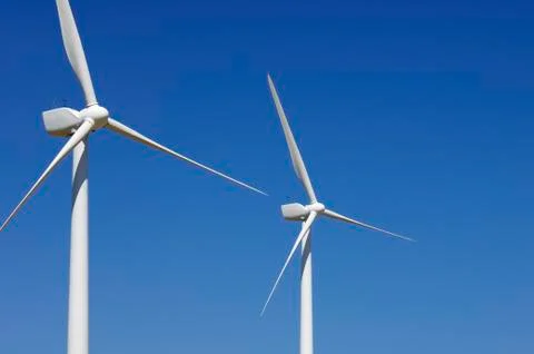 Wind energy Foto stock