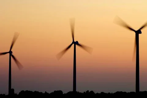 Wind energy 스톡 사진