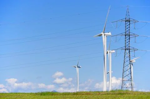 Wind energy Stock Photos