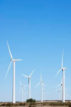 Wind energy Fotos de archivo