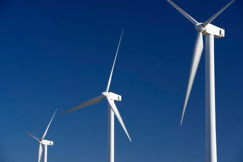 Wind energy 库存照片
