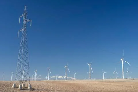 Wind energy Foto stock