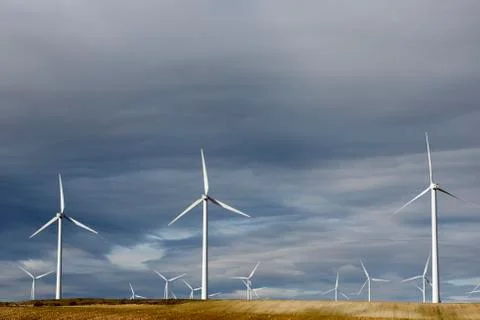 Wind energy Fotos de archivo