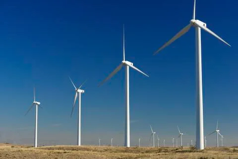 Wind energy Fotos de archivo