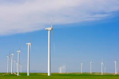 Wind energy Stock Photos