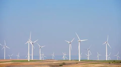 Wind energy 库存照片