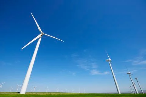 Wind energy Stock Photos