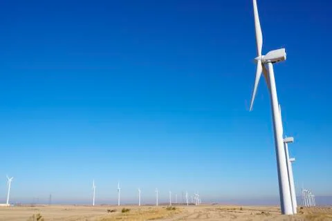 Wind energy 库存照片
