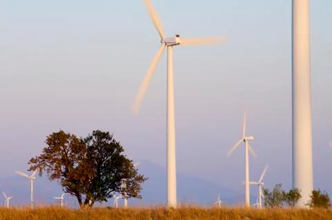 Wind energy Stock Photos