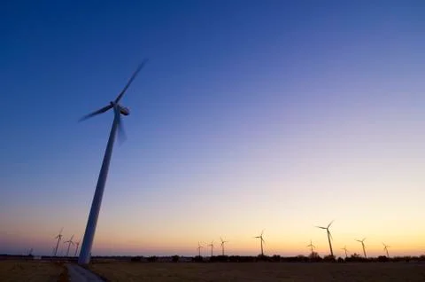 Wind energy Stock Photos