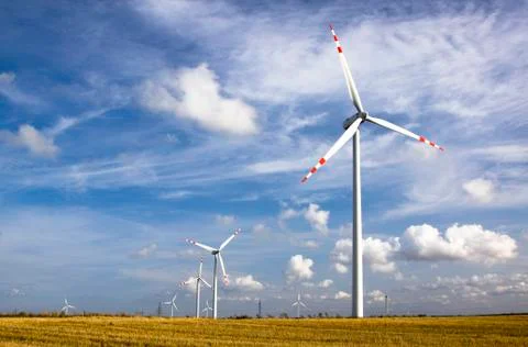 Wind energy Stock-Fotos