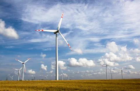 Wind energy Stock-Fotos