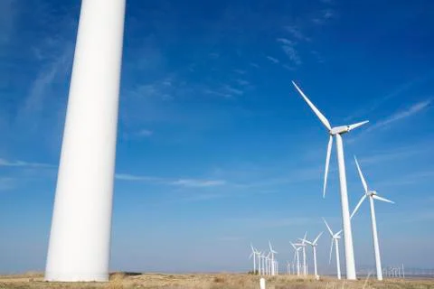 Wind energy 库存照片