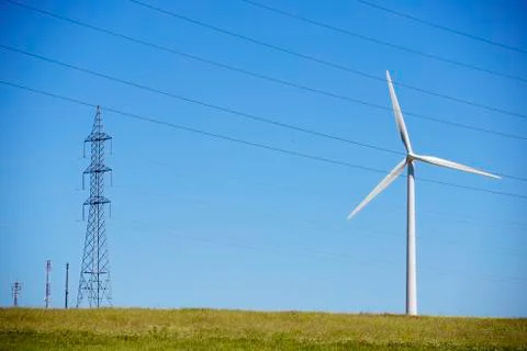 Wind energy Stock Photos