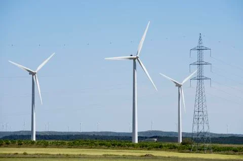 Wind energy Stock Photos