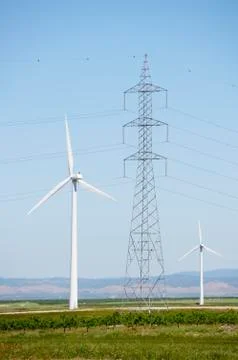 Wind energy Stock Photos