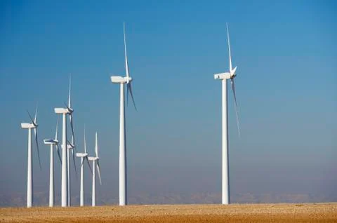 Wind energy Fotos de archivo